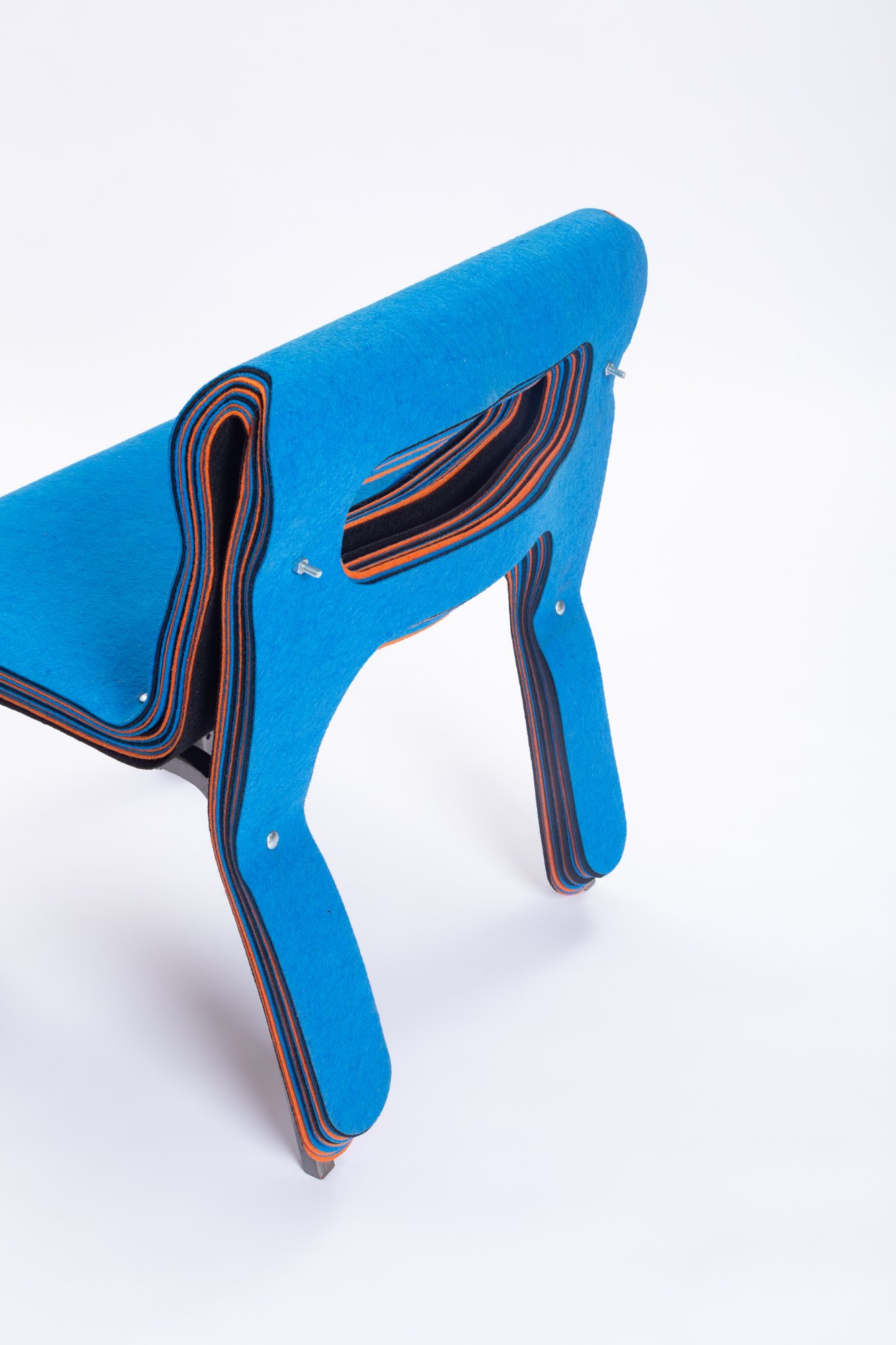 Carpete chair, front view
