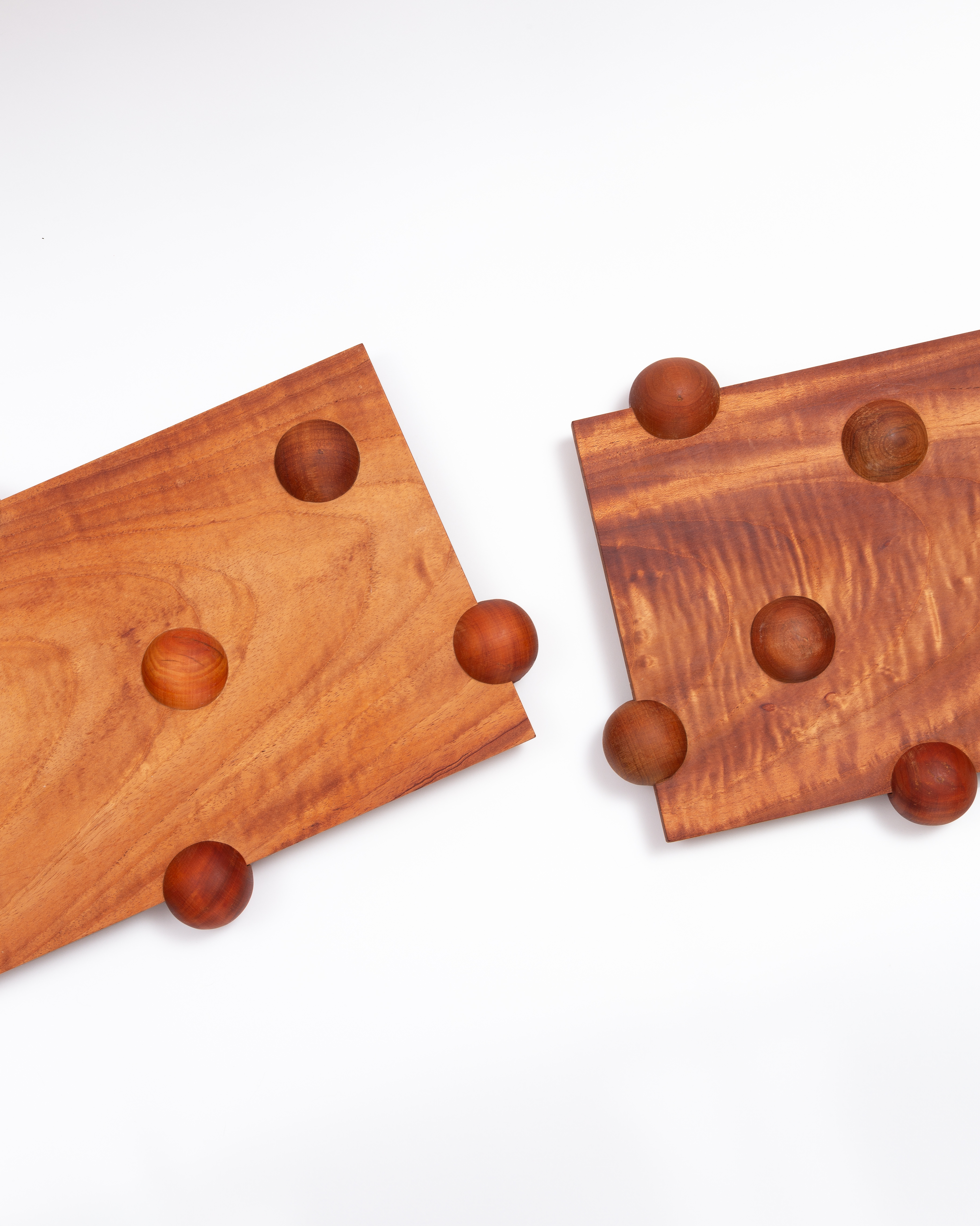 Two boards seen from above